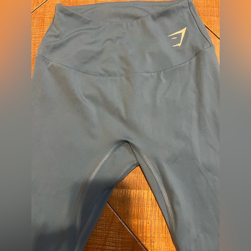 Gymshark High-Waisted Leggings in Charcoal Gray